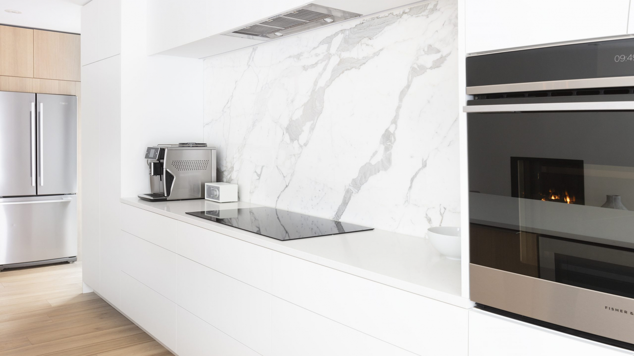 Cuisine réalisée par Covem Construction sur la rive-sud de Montréal