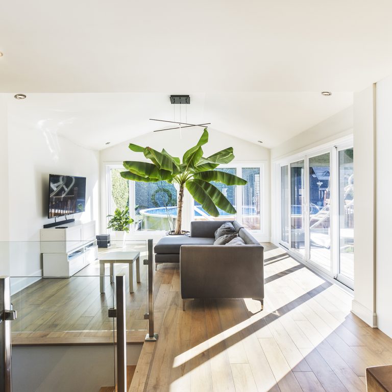 Résultat des travaux d'aménagement d'une maison rénovée par Covem Construction